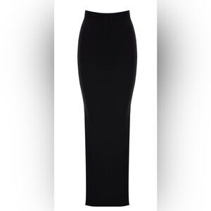 Naked Wardrobe Sculpt MIDI Skirt